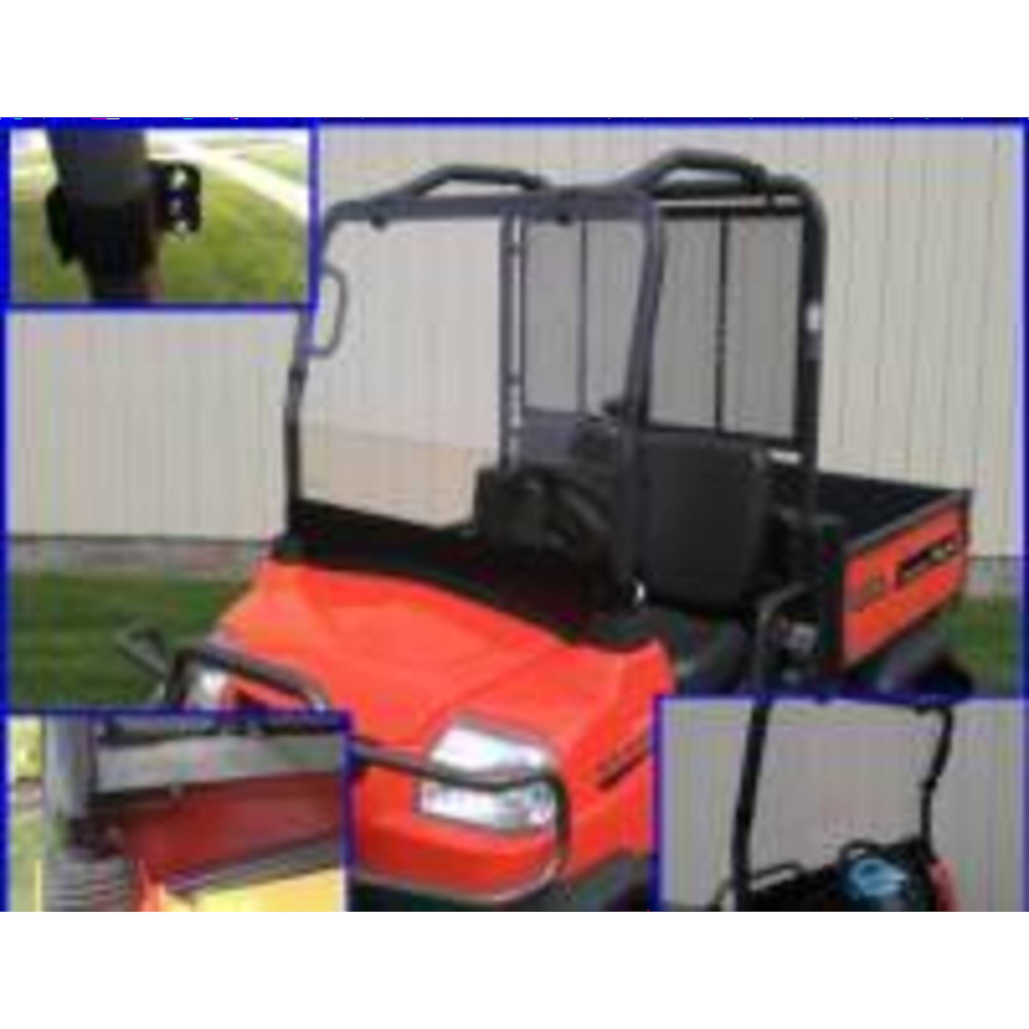 Extreme Metal Products, Kubota RTV Windshield, Model# 11238